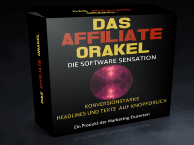 Das Affiliate Orakel | Die Software Sensation